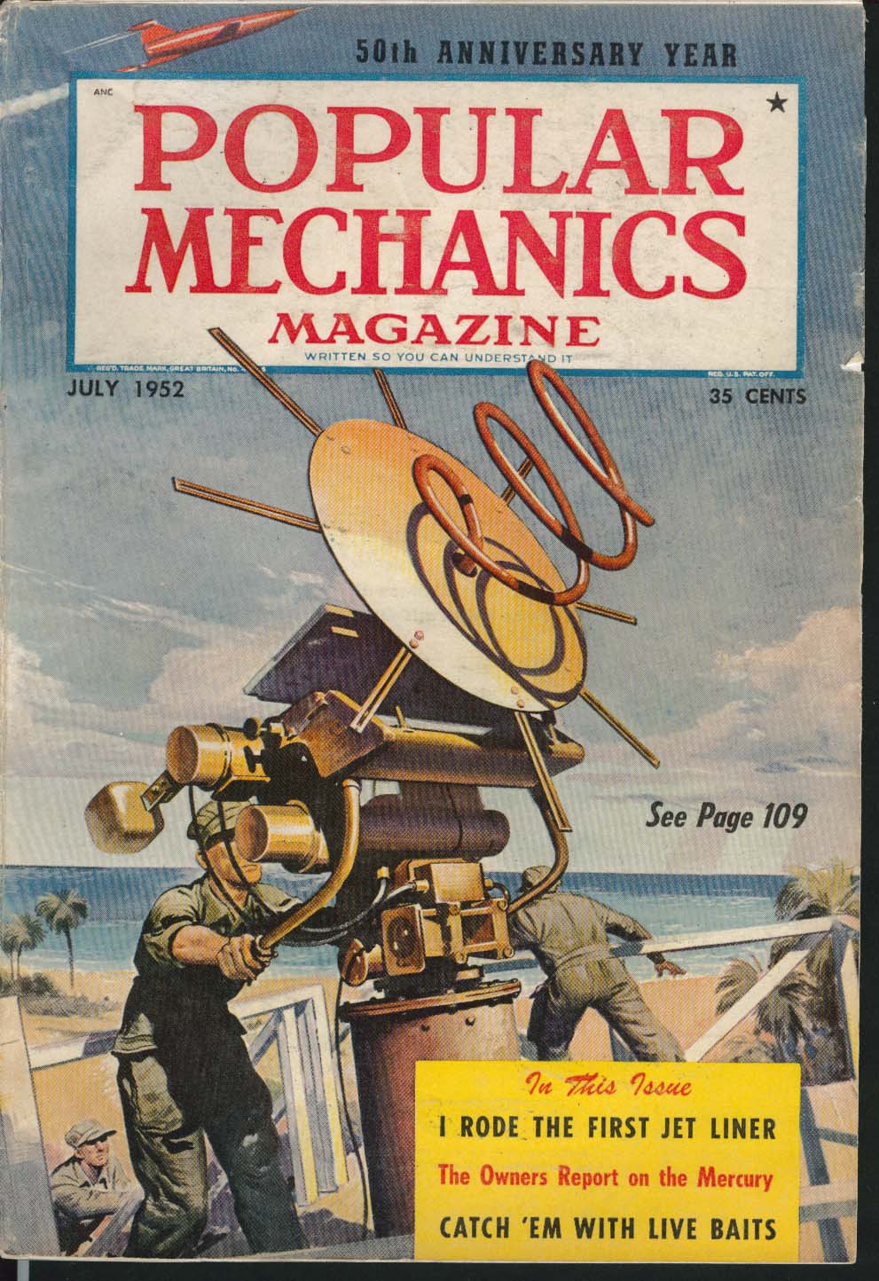 Image for POPULAR MECHANICS Television Cameras Commercial Photography Mercury ++ 7 1952