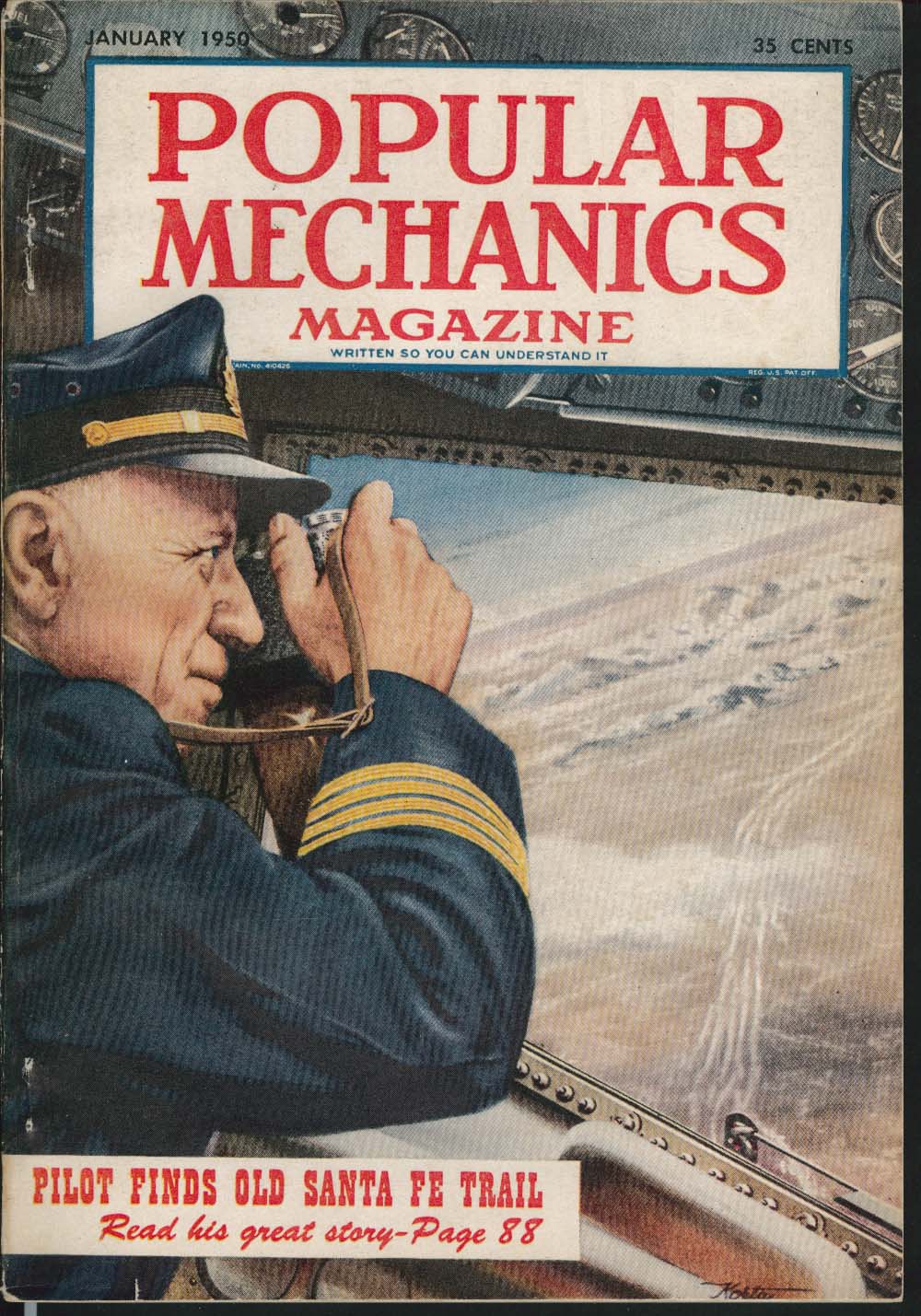 Image for POPULAR MECHANICS Atomic Explosion Test Ford Production Kukla Fran Ollie 1 1950