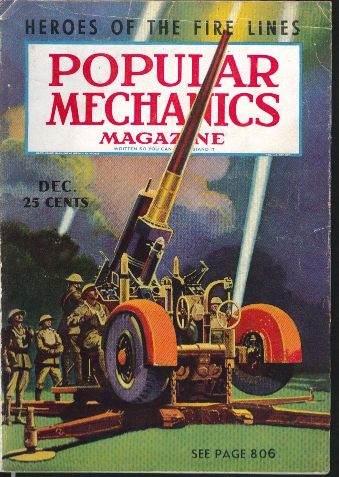 Image for POPULAR MECHANICS Wobble-Stick Cadillac-LaSalle Buick Plymouth United ++ 12 1938