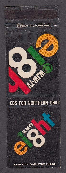 Image for WJW-TV Eight CBS Northern Ohio matchcover