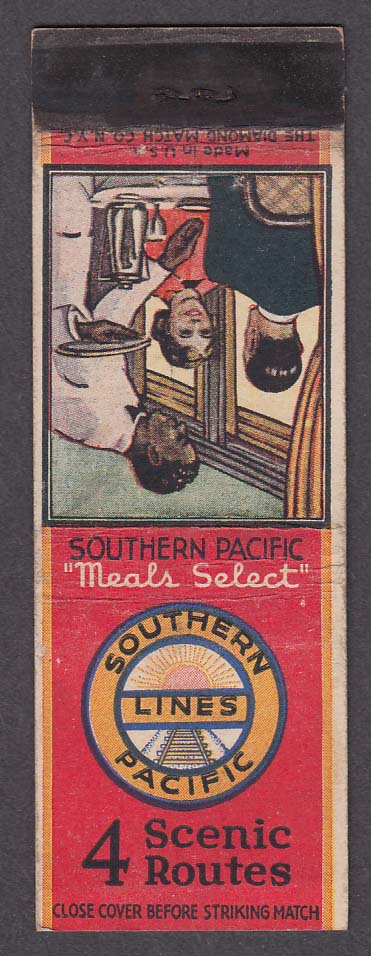 Image for Southern Pacific Lines Meals Select route map matchcover