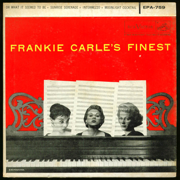 Image for Frankie Carle's Finest 45rpm record RCA EPA-759 1956