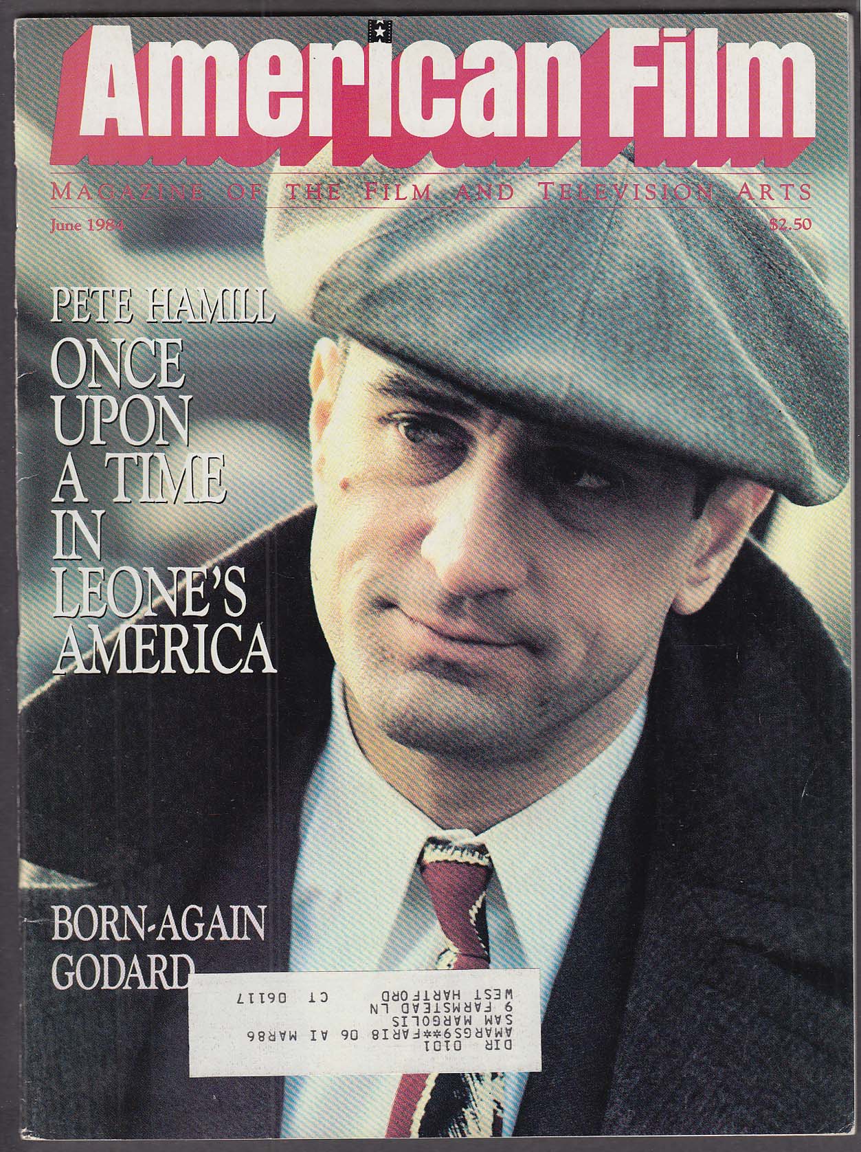 Image for AMERICAN FILM Robert DeNiro Jean-Luc Godard Sergio Leone ++ 6 1984