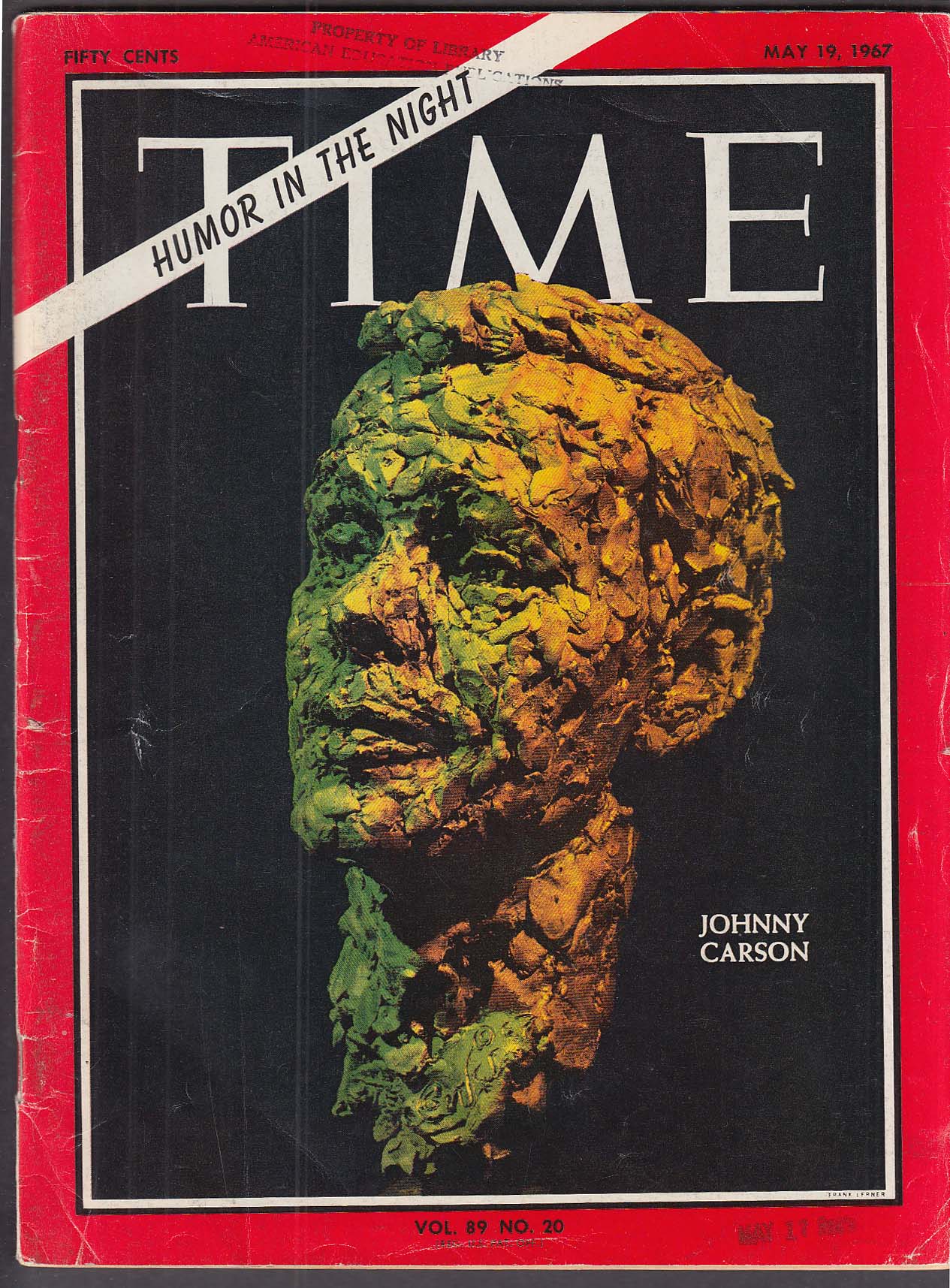 Image for TIME Johnny Carson McNamara 5/19 1967