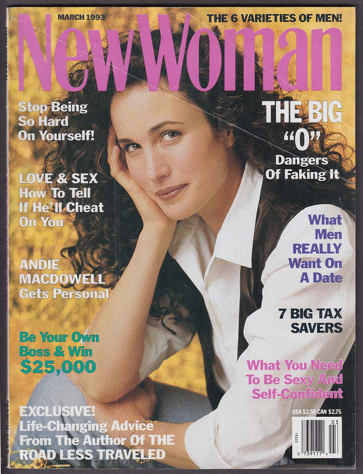 Image for NEW WOMAN Andie MacDowell 3 1993