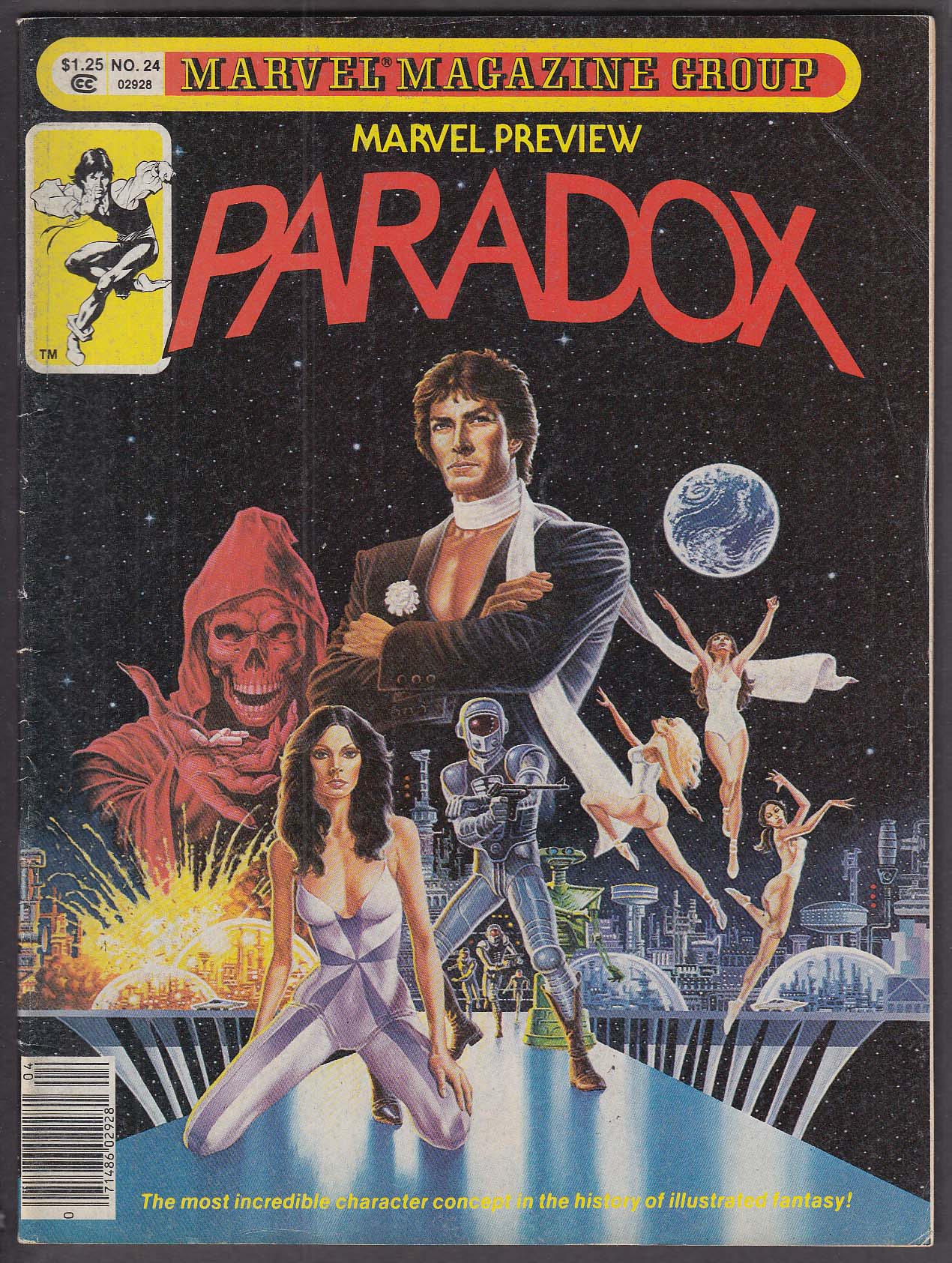 Image for PARADOX Marvel Preview #24 Winter 1980