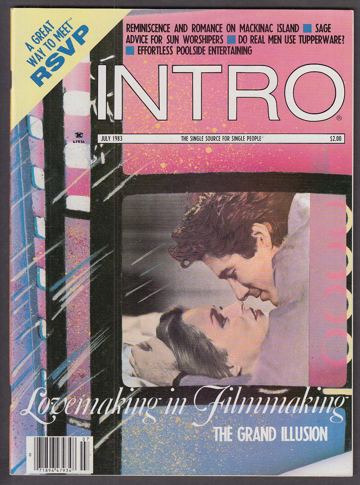 Image for INTRO Singles Magazine Lovemaking on film 7 1983