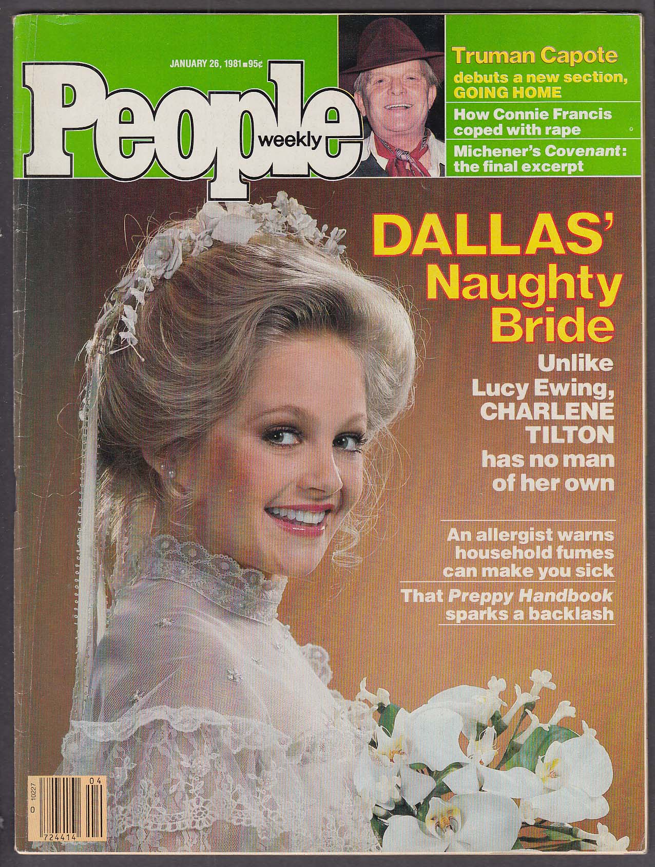 Image for PEOPLE Charlene Tilton Truman Capote 1/26 1981