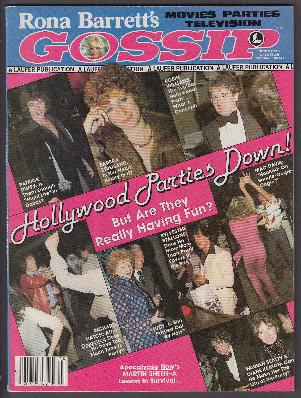 Image for Barbra Lucy Stallone Mork: Gossip 10/79