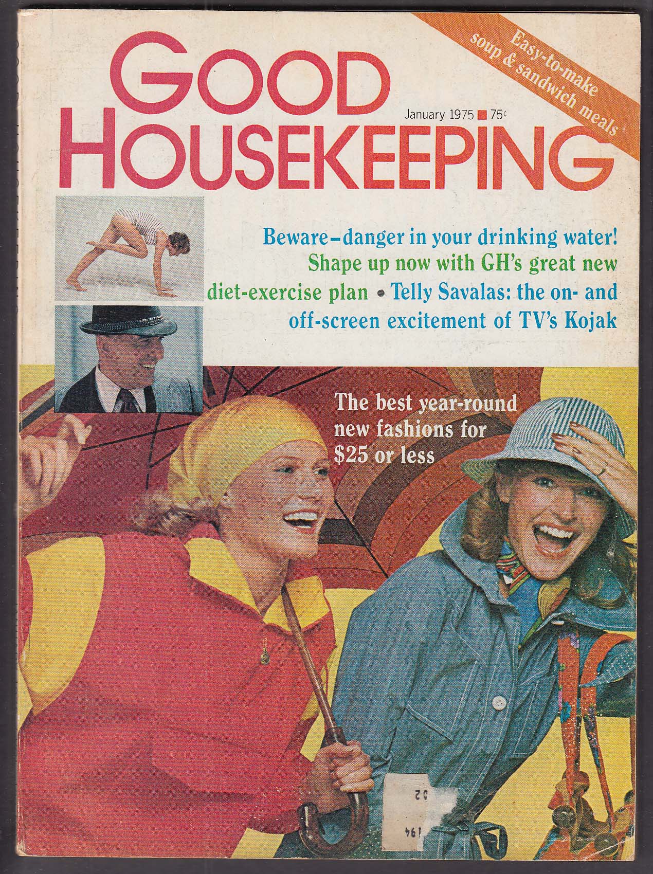 Image for GOOD HOUSEKEEPING Telly Savalas Kojak 1 1975