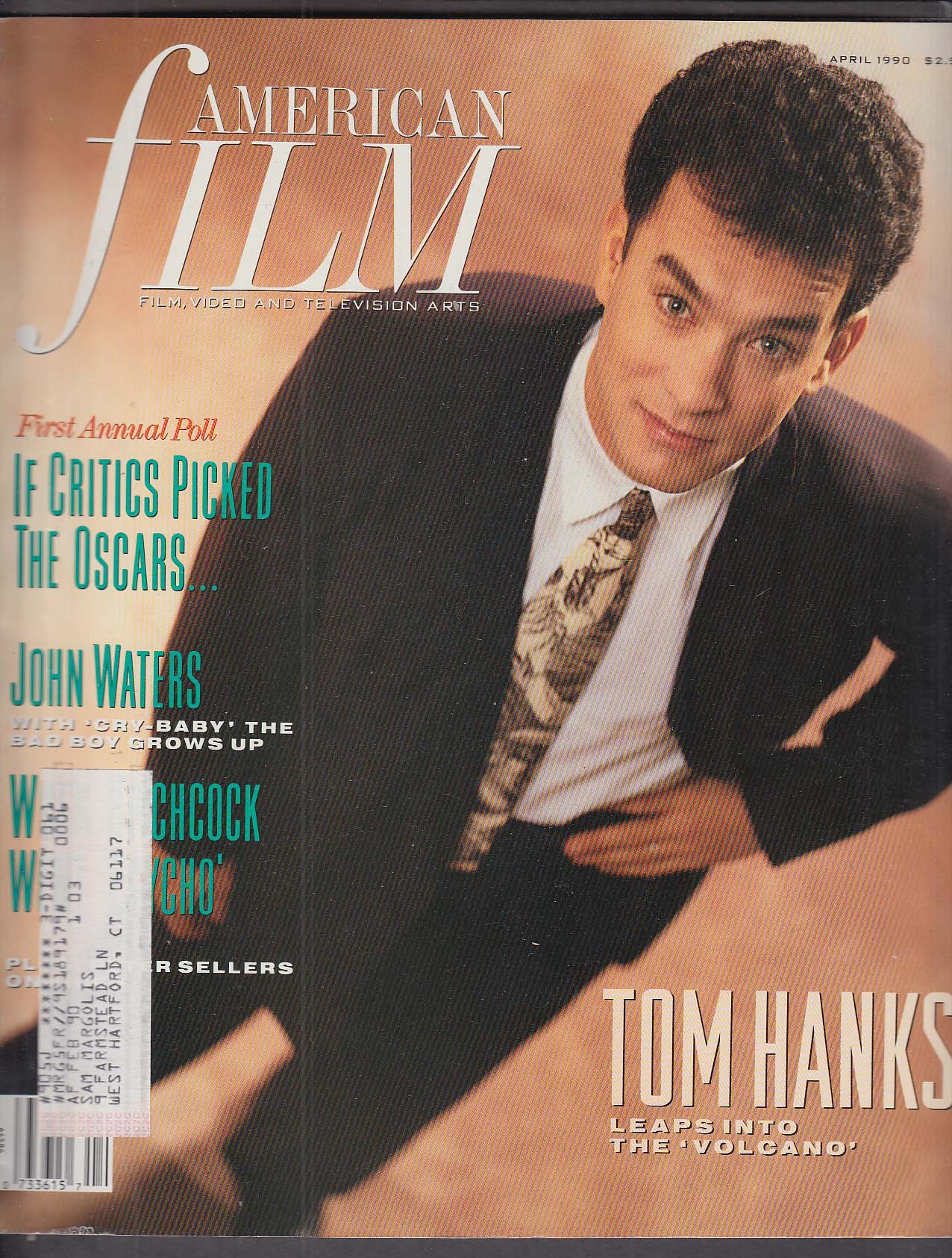 Image for AMERICAN FILM Tom Hanks John Waters Hitchcock 4 1990