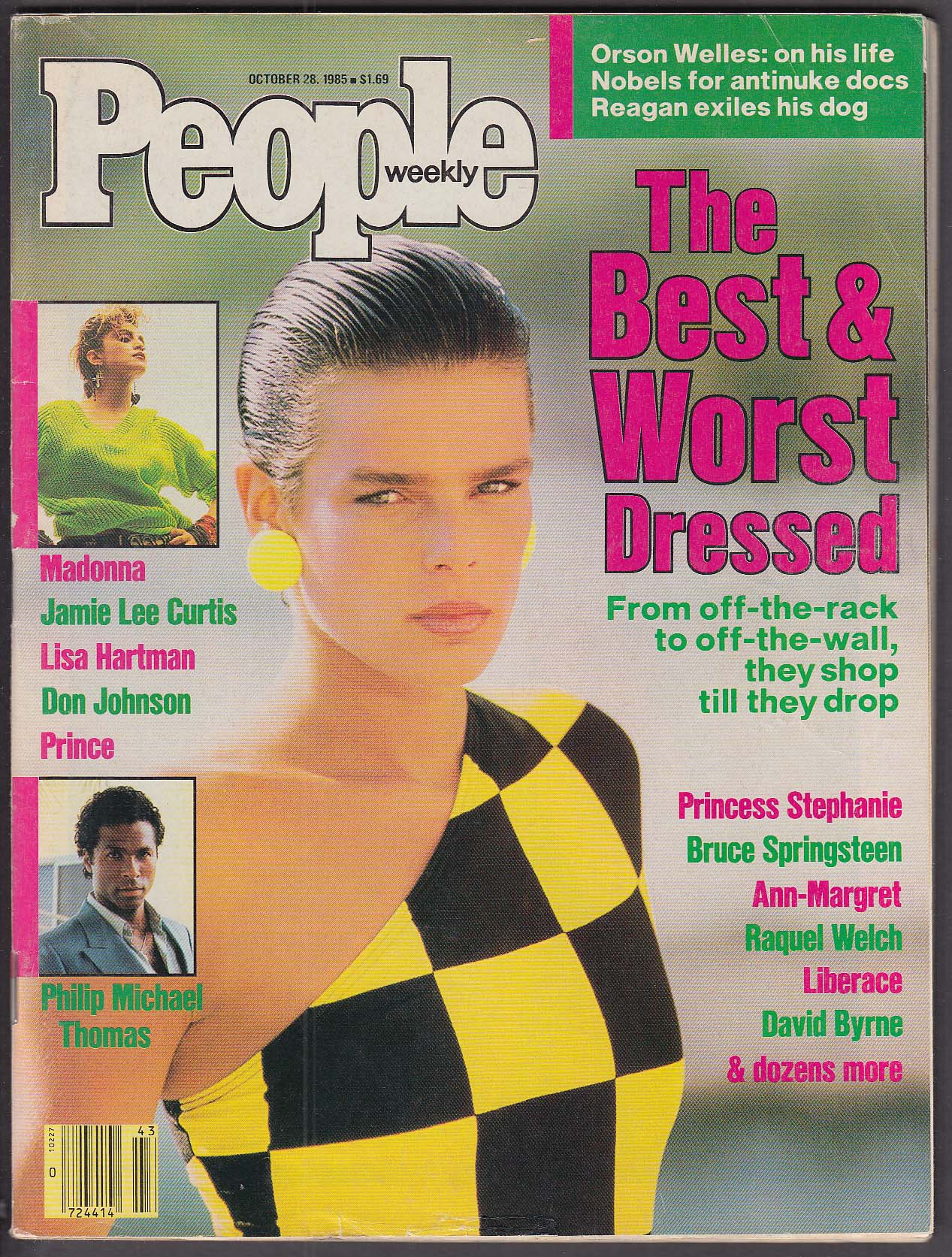 Image for PEOPLE Princess Stephanie Philip Michael Thomas Madonna Orson Welles 10/28 1985