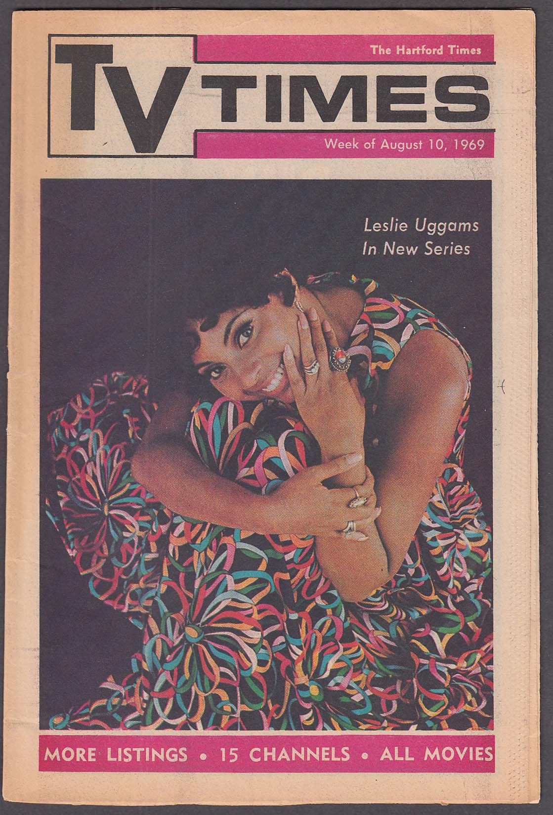 Image for TV TIMES Leslie Uggams 8/10 1969