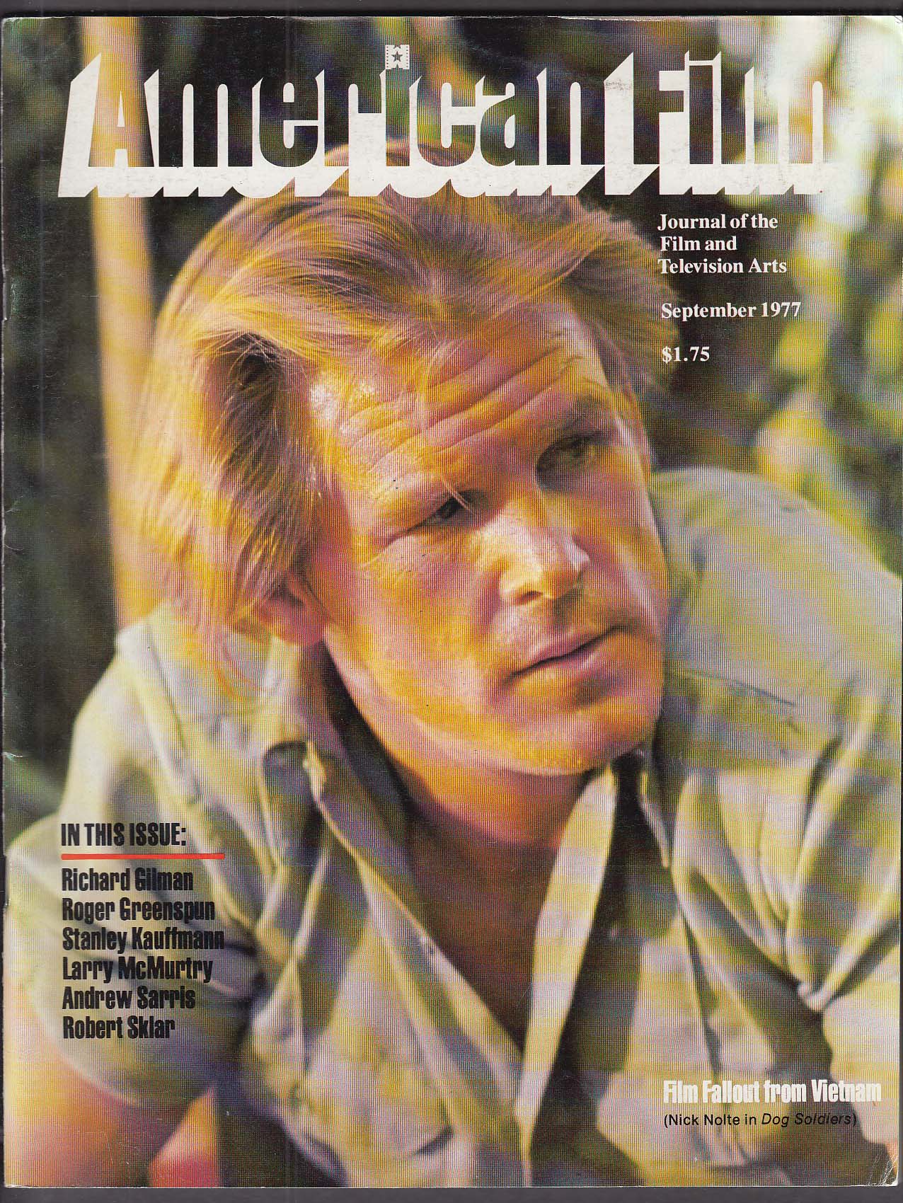 Image for AMERICAN FILM Nick Nolte Jerry Lewis interview 9 1977