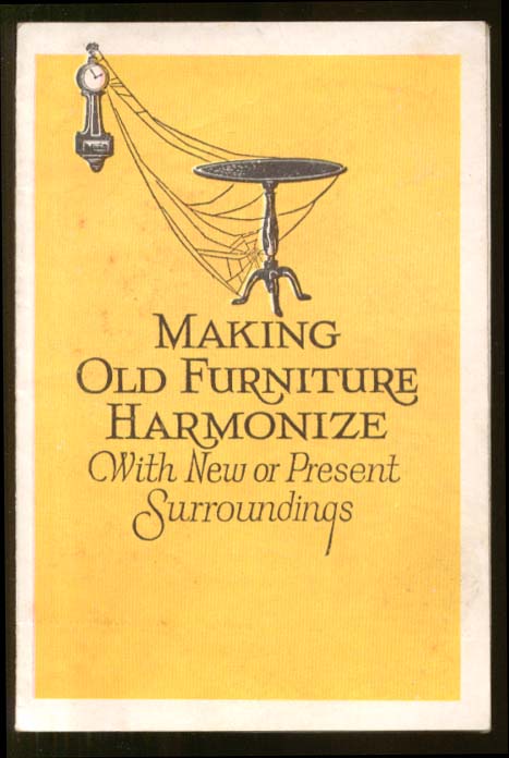 Image for Par-O-Keet Lacquer Making Old Furniture Harmonize folder 1930s