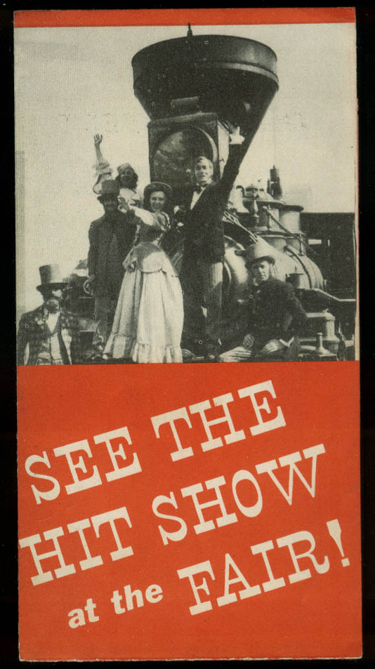 Image for New York World's Fair Railroads on Parade folder 1939