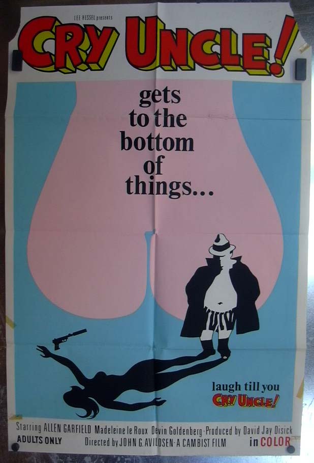 Image for Cry Uncle! 1971 one-sheet movie poster Allen Garfield