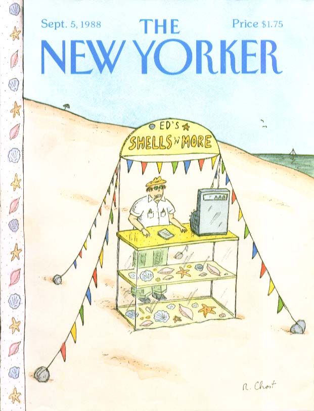 Image for New Yorker cover Chast Ed's Shells & more 9/5 1988
