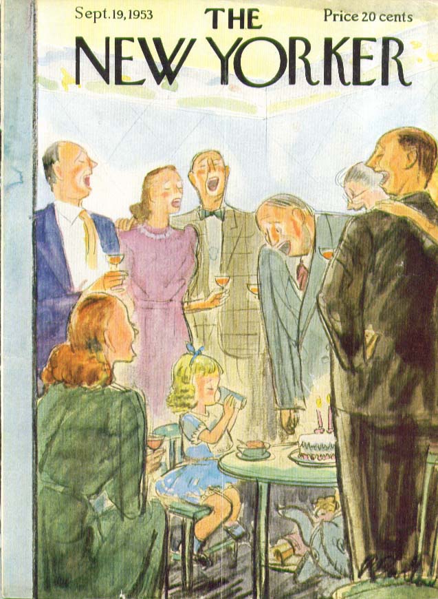 Image for New Yorker cover Barlow 2-yr-old birthday 9/19 1953