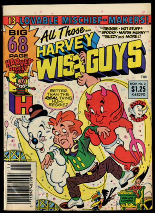 Image for All Those Harvey Comic Wise Guys #2 11 1988 comic digest