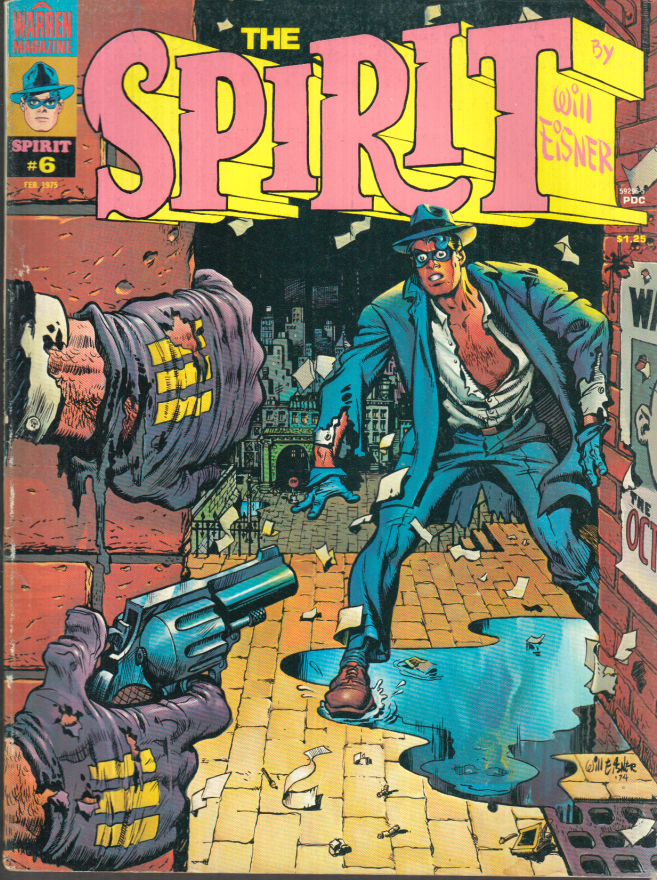 Image for Warren Graphic Novel THE SPIRIT #6 by Will Eisner 2 1975 1st ed