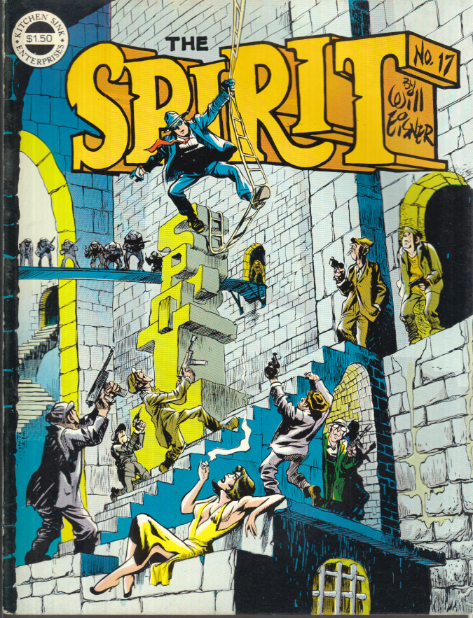 Image for Kitchen Sink Graphic Novel THE SPIRIT #17 by Will Eisner 1977 1st printing