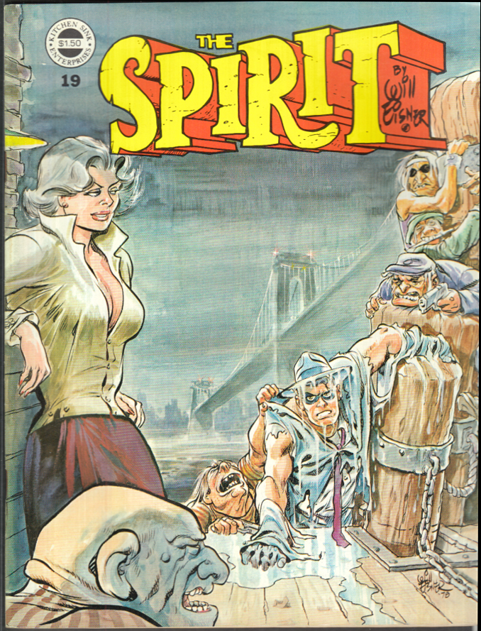 Image for Kitchen Sink Graphic Novel THE SPIRIT #19 by Will Eisner 10 1978 1st printing