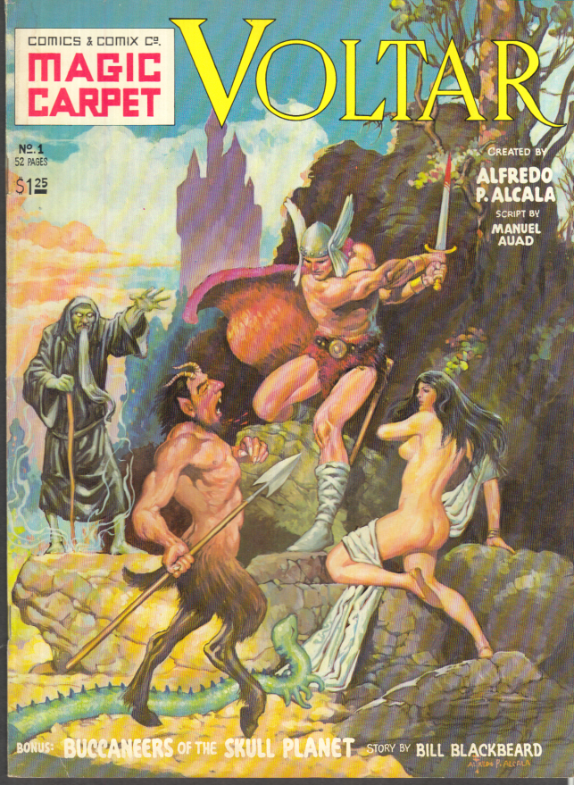 Image for Comics & Comix Magic Carpet Graphic Novel #1 VOLTAR 1st ed 1977