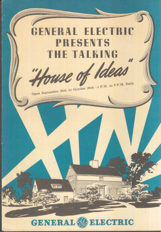 Image for General Electric Presents the Talking House of Ideas folder 1941
