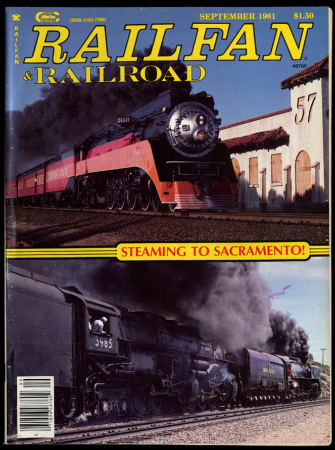 Image for RAILFAN & RAILROAD 9 1981 Steaming to Sacramento GG-1s Alco Country