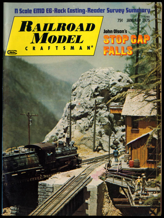 Image for RAILROAD MODEL CRAFTSMAN 1 1975 Stop Gap Falls EMD E6 ++