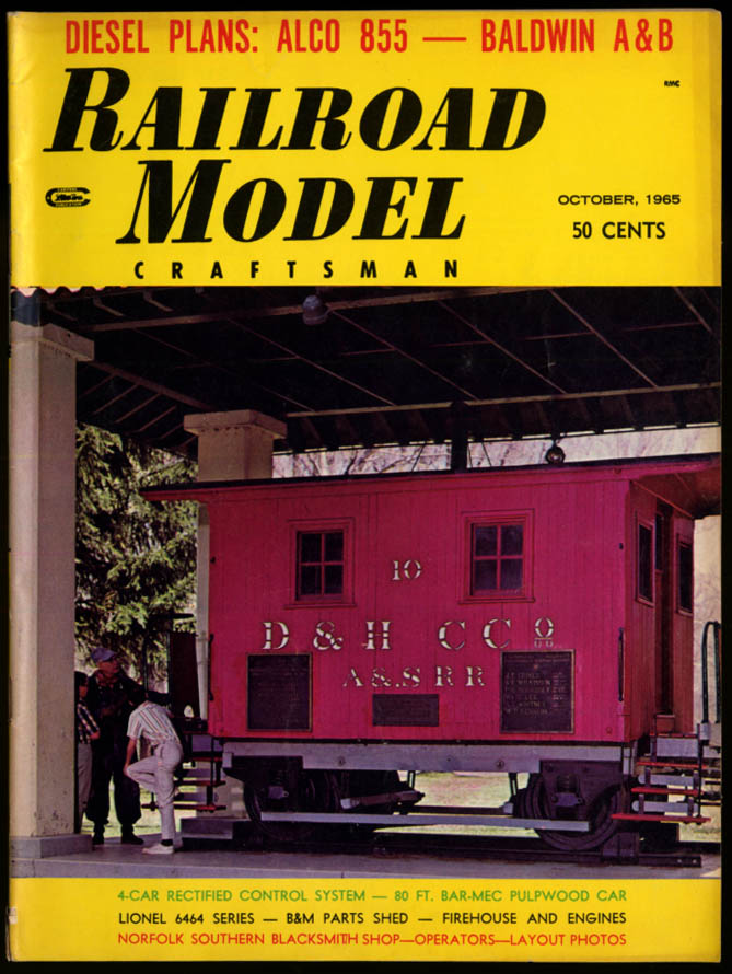 Image for RAILROAD MODEL CRAFTSMAN 10 1965 Bar-Mec Pulpwood Car Lionel 6464 series