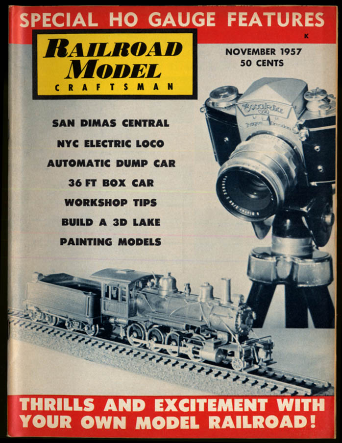 Image for RAILROAD MODEL CRAFTSMAN 11 1957 San Dimas Central; NYC Electric ++