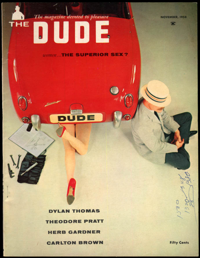 Image for THE DUDE 11 1958 Dylan Thomas; World Jazz; Igor Benson Gyrocopter helicopter