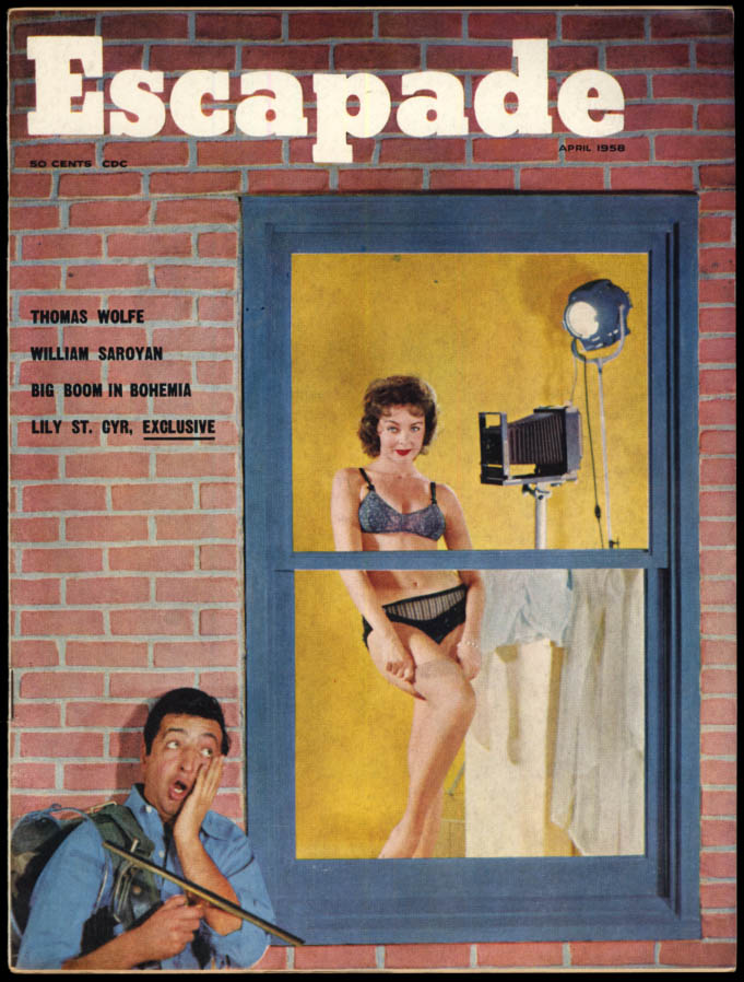 Image for ESCAPADE 4 1958 Thomas Wolfe Saroyan Lido Paris; Lily St Cyr Greenwich Village