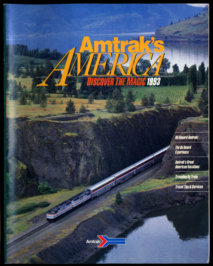 Image for Amtrak's America Streamliners Discover the Magic 1993 Brochure