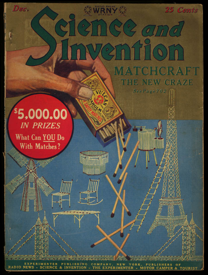 Image for SCIENCE & INVENTION 12 1925 Prison Escapes; Garabit Viaduct; Science Toys