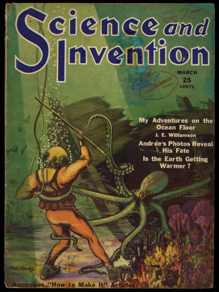 Image for SCIENCE & INVENTION 3 1931 Andree's Arctic Fate; Deep Sea with Williamson +