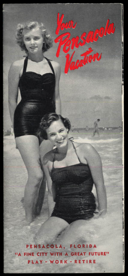 Image for Your Pensacola Florida Vacation folder ca 1946