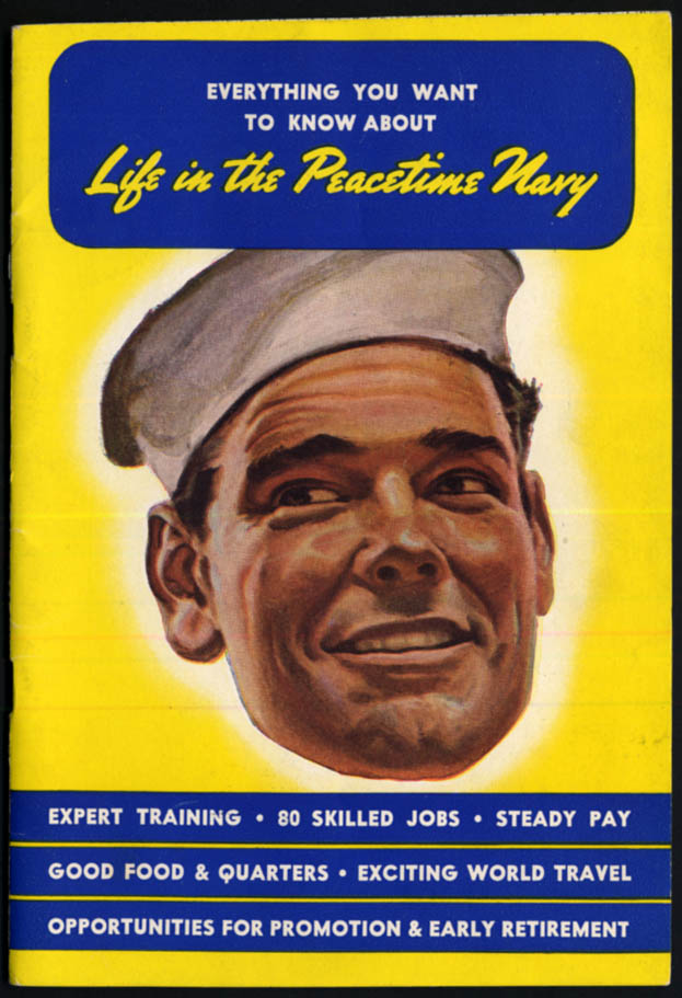 Image for Everything You Need to Know About Life in the Peacetime Navy booklet 1945