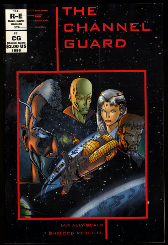 Image for Rare-Earth Comics THE CHANNEL GUARD #1 6 1998 1st printing