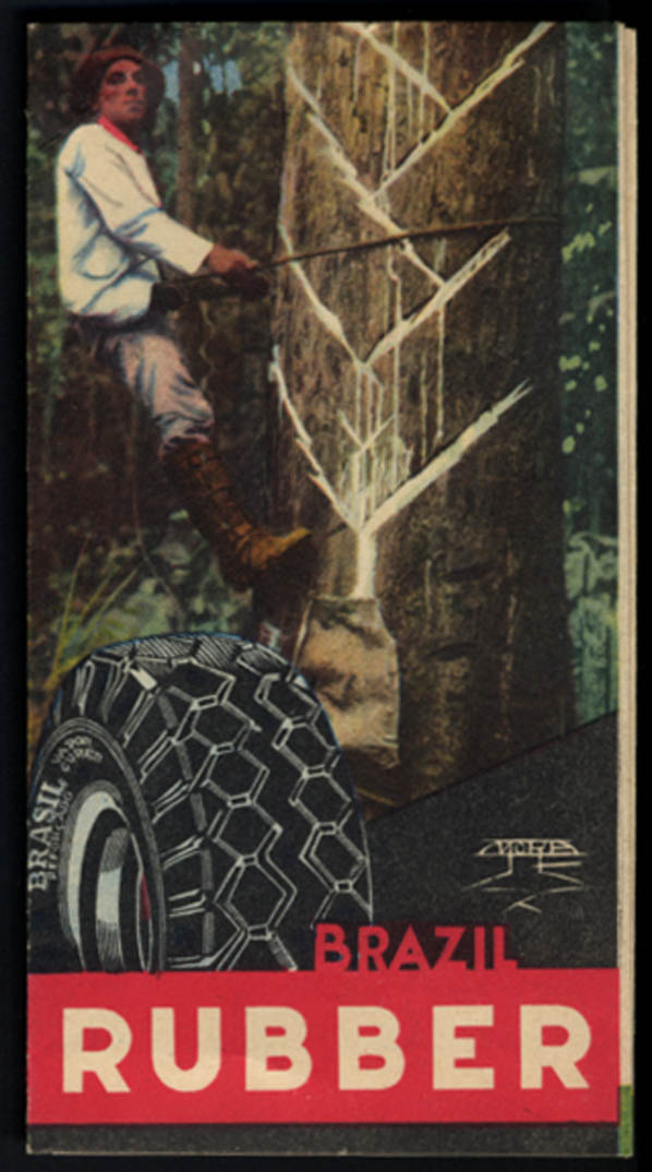 Image for New York World's Fair Rubber from Brazil folder 1939