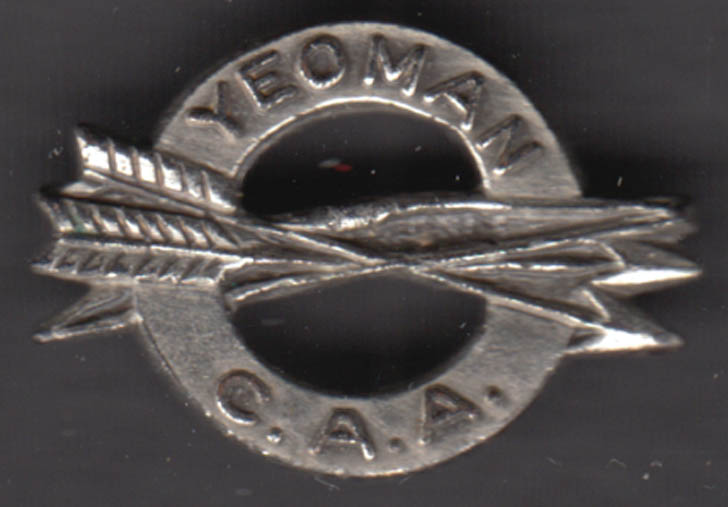 Image for Connecticut Archery Association Yeoman Archer Lapel Pin