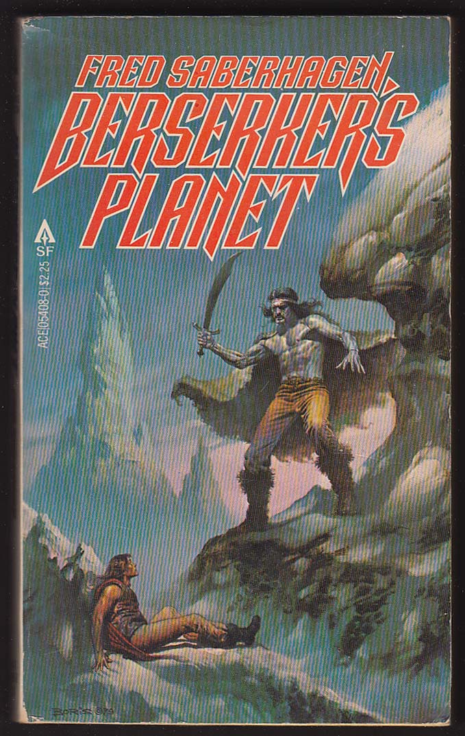 Image for Fred Saberhagen: Berserker's Planet 1980 sci-fi cover art by Boris Vallejo