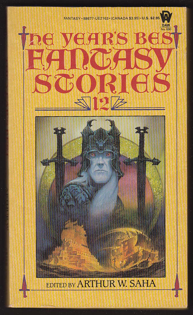 Image for Year's Best Fantasy Stories 12 Ellison Effinger Sterling ++ 1st pb ed 1986