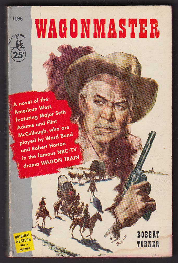 Image for Robert Turner: Wagonmaster pb 1958 cover art by Lou Marchetti