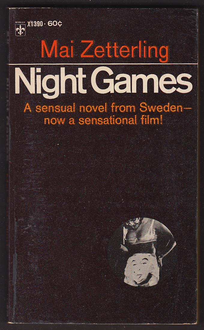 Image for Mai Zetterling: Night Games movie tie-in pb 1967
