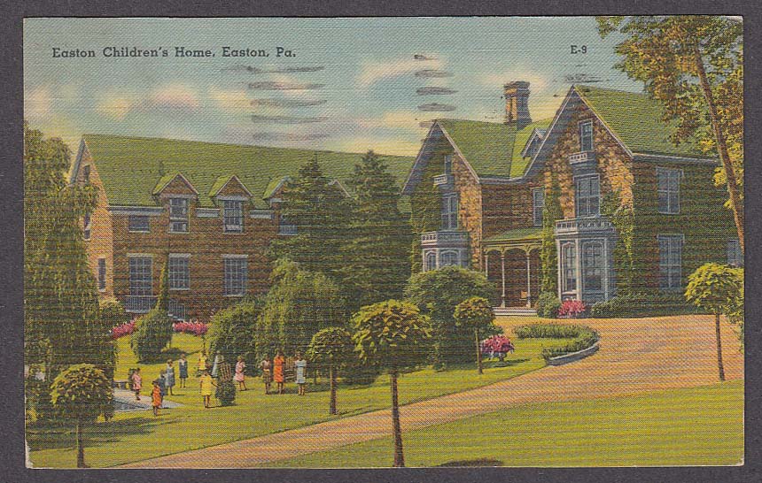 Image for Easton Children's Home Easton PA postcard 1942