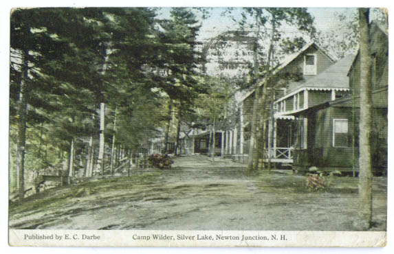 Image for Camp Wilder Newton Jct NH postcard 1915