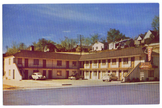 Image for Knapp Motel Elko NV postcard 1950s